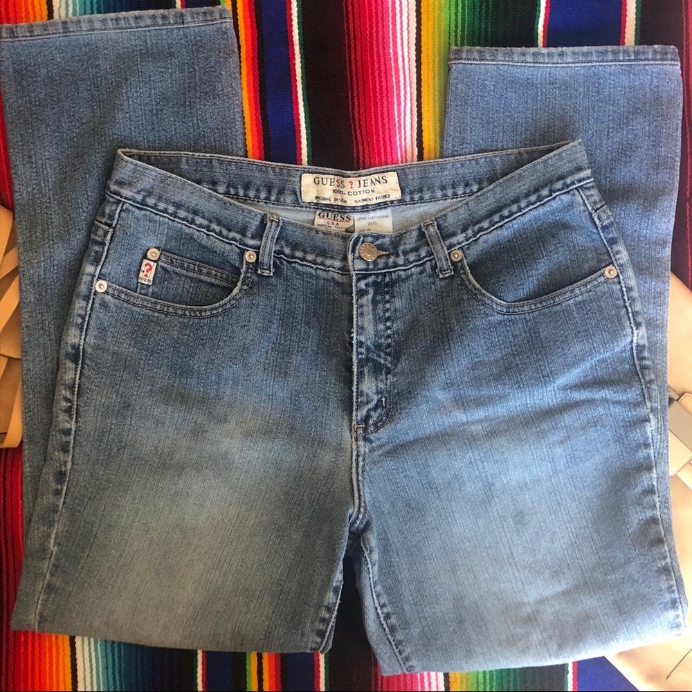 Vintage Guess Original Mom Jeans Straight Bootcut